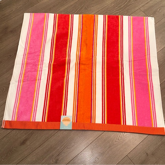 Oversized 100% Cotton Super Soft & Absorbent Beach Towel Davie Stripe 40”X 72” - Picture 2 of 5